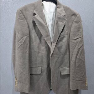 Oscar de la Renta Beige Men's Blazer